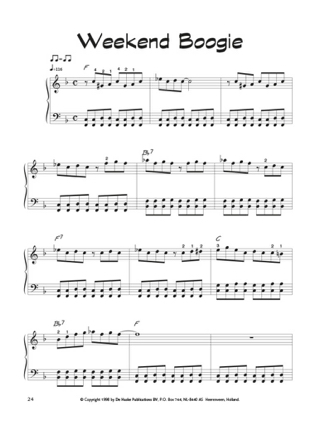 The Boogie Volume 1 - Paul Triepels - Partition - Jazz